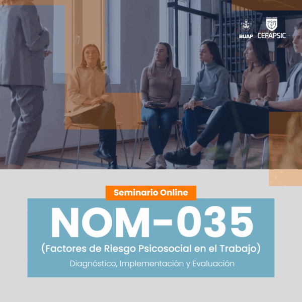 Seminario Online: NOM-035 (Factores de Riesgo Psicosocial en el Trabajo) Diagnóstico, Implementación y Evaluación