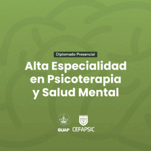 Diplomado Presencial Alta Especialidad en Psicoterapia y Salud Mental