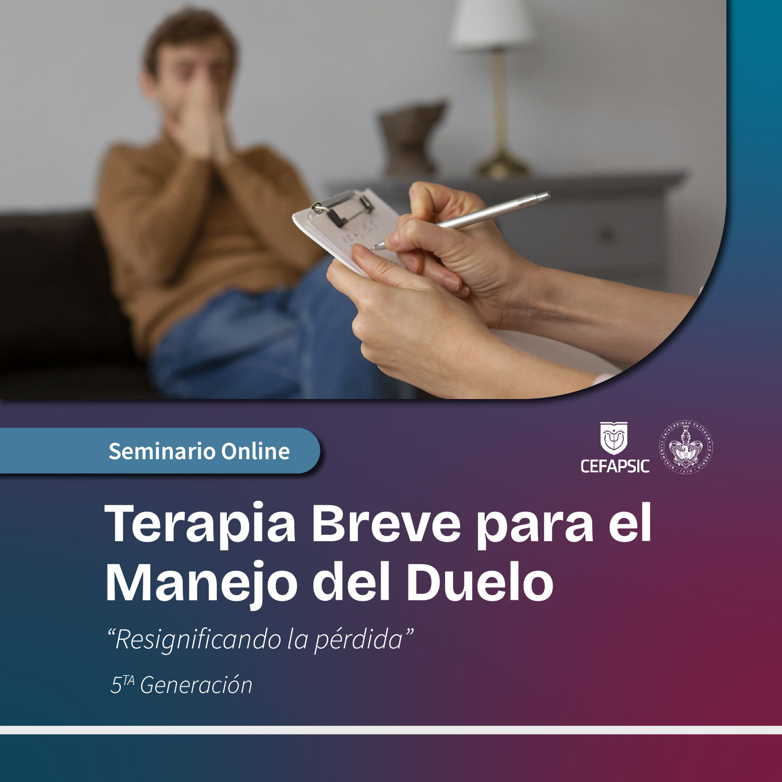 Seminario Online Terapia Breve para el Manejo de Duelo G5